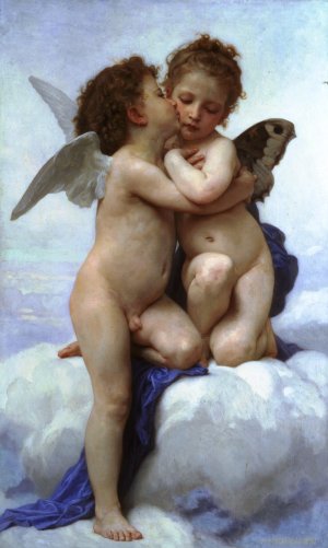 Cupid and Psyche as Children by Artwork