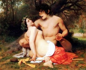 Faun and Bacchante by Artwork