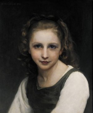 Portrait of a Young Girl II by Artwork