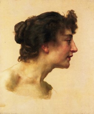 Study of the Head of Elize Brugiere by Artwork