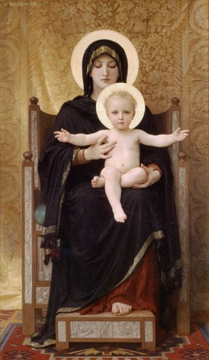 The Seated Madonna by Artwork