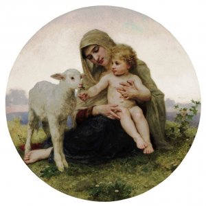 The Virgin with the Lamb by Artwork