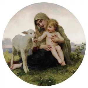 The Virgin with the Lamb