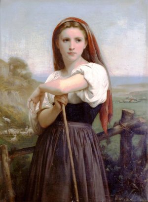 Young Shepherdess by Artwork