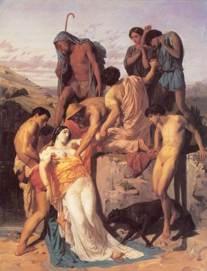 Zenobia Found by Shepherds on the Banks of the Araxes by Artwork